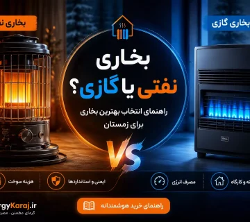 بخاری نفتی یا گازی